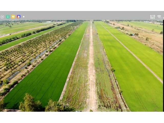 ทิ่ดินแบ่งขายขนาด 100 , 200 ตรว. หลังมศว.องค์รักษ์