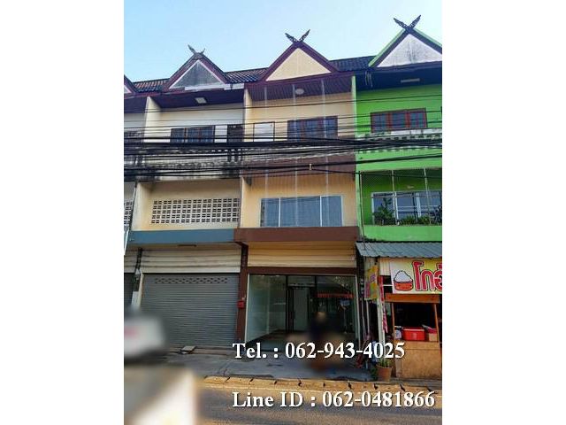 T00949 ให้เช่าตึกแถว 3 ชั้น แถวสันกำแพง