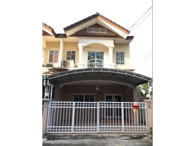 รหัสทรัพย์ B4016 ให้เช่าทาวน์เฮ้าส์ 2 ชั้น หมู่บ้านนฤรัตน์ พุทธมณฑล ห่าง ม.มหิดล เพียง 3 กิโลเมตร