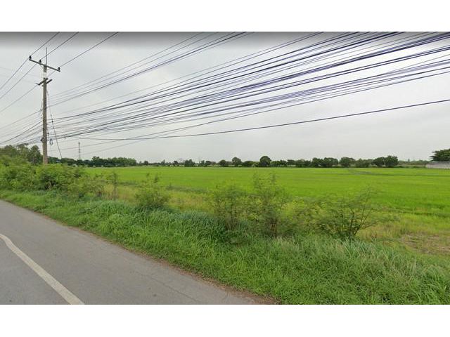 ขายที่ดินเปล่า 40ไร่ ติดถนนเลียบคลองสิบ จ.ปทุมธานี