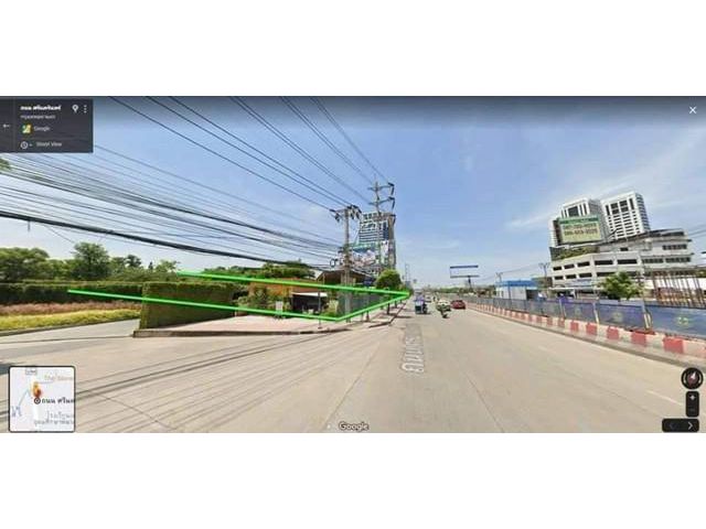 ขายด่วนที่ดิน 6 ไร่เศษ ผังสีส้ม ติดถนนศรีนครินทร์