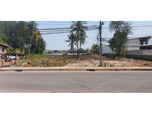 ขายด่วนที่ดินริมแม่น้ำแม่กลอง 5 ไร่เศษ สมุทรสงคราม