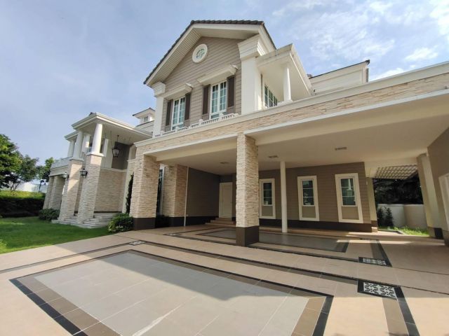 ขายบ้านเดี่ยว 2 ชั้นเนื้อที่ 206 ตร.ว 4 ห้องนอน ห้องน้ำ แอร์เฟอร์นิเจอร์ครบ ถนนบางนาตราดใกล้ห้าเมกะบางนา ราคาขาย 68 ล้า