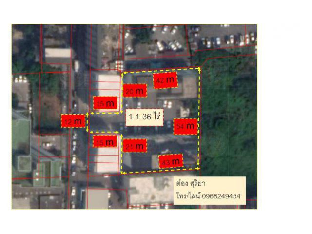 A164 ขายที่ดินผังสีแดง 1-2-39 ไร่ ใกล้รถไฟฟ้า 100M ติดถนนบางแค ใกล้เพชรเกษม กรุงเทพ ราคาถูก