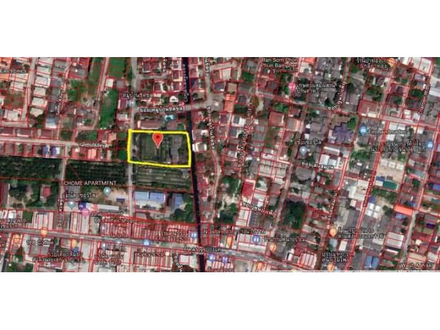 ขายที่ดิน 2-2-51 ไร่ (โฉนด) เขตภาษีเจริญ กทม.ขาย 60 ล้านบาท
