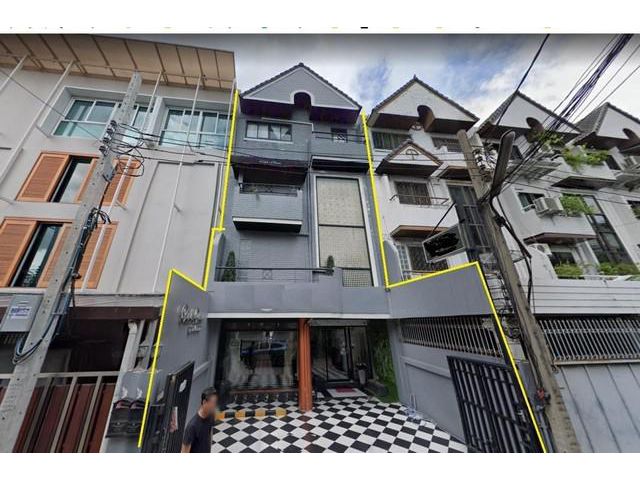 ให้เช่าอาคารพาณิชย์4ชั้น 1คูหา ย่านทองหล่อ