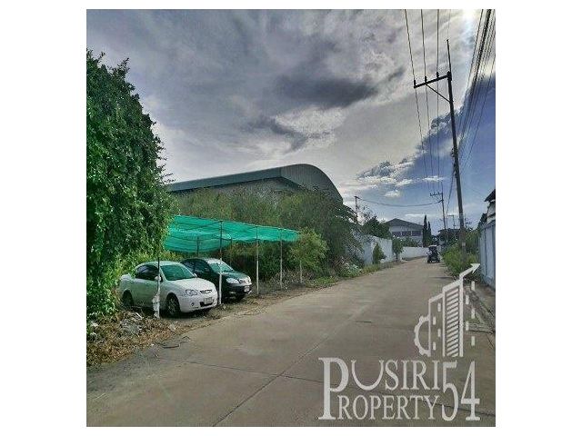 ขายที่สร้างโรงงาน 472 ตารางวา สี่เหลี่ยมผืนผ้า ใกล้ถนนพระราม2คมนาคมสะดวกสามารถทำโรงงานได้ทุกประเภท