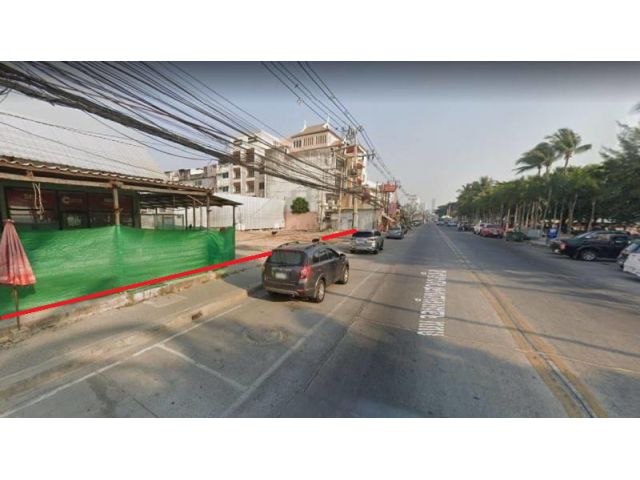 ขายที่ดินพัทยา-จอมเทียน 3-2-5ไร่ ทำเลทองติดถนนเลียบชายหาดจอมเทียน ขาย 500 ล้าน