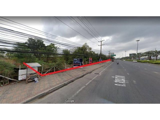 ขายที่ดินพัทยา-บางละมุง 21-2-63ไร่ ทำเลทอง(ตรงข้ามวัดจิตตภาวัน) ไร่ละ 40 ล้าน