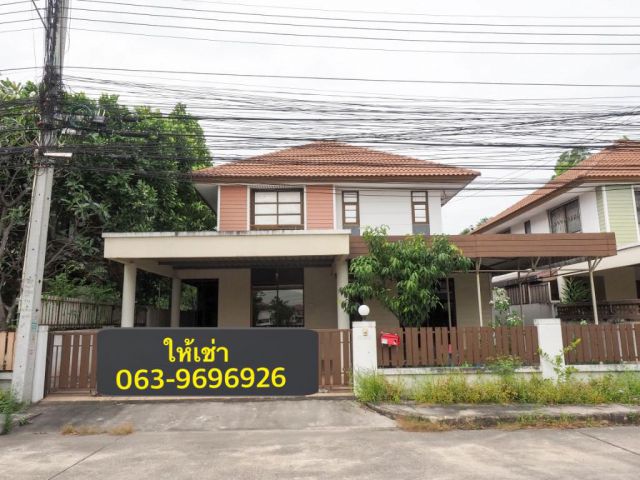 บ้านเดี่ยวให้เช่า แอร์ทุกห้อง 6 เครื่อง พร้อมเฟอร์ ใกล้ถนนข้าวหลาม ห้วยกะปิ ชลบุรี