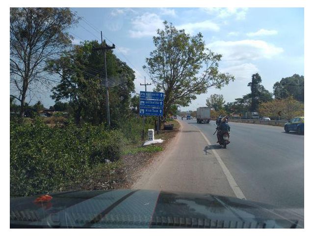 ถนนมิตรภาพ! ที่ดิน 10-0-9.6 THB20,000,000 ต.บ้านธาตุ, อ.เพ็ญ, จ.อุดรธานี