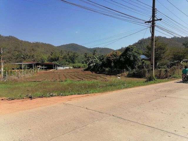 ขายที่ดินสะเมิงใต้  พื้นที่ 1-0-82 ไร่ วิวเขา ด้านหน้าติดถนนคอนกรีต