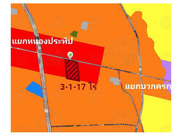 ขายที่ดินติดถนนสายหลักตัวเมืองเชียงใหม่  #พื้นที่สีแดง สร้างอาคารสูงถึง 21ชั้น