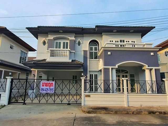 ขาย ถูก บ้านเดี่ยว 64 ตร.วา ม.ชิชากร บางใหญ่