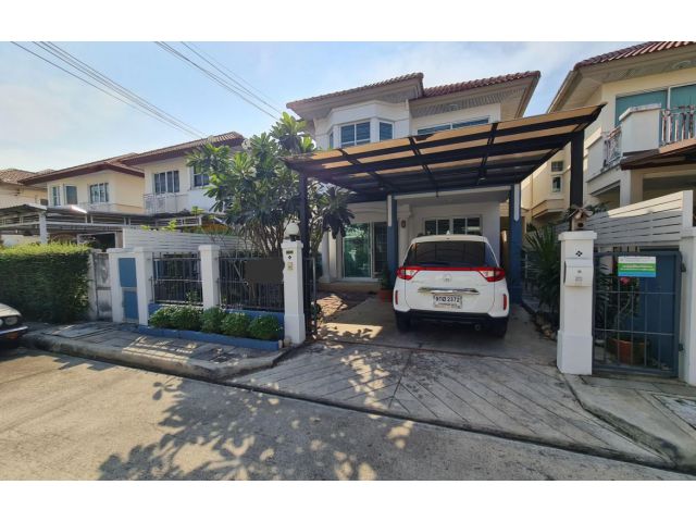 ขายบ้านแฝด ชวนชื่นไพรเวทพาร์ค วัชรพล กทม 38 ตรว.