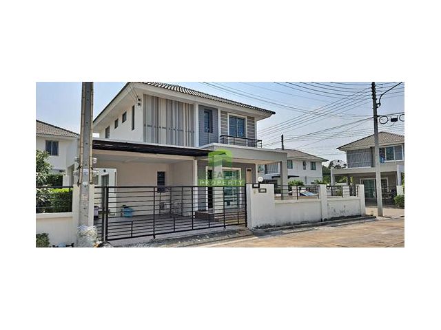 หมู่บ้านแฟมิลี่ซิตี้ พานทอง3 Family City Panthong 3 ขายด่วน บ้านเดี่ยว 2 ชั้น เนื้อที่ 50.80 ตร.ว แปลงมุม พร้อมอยู่