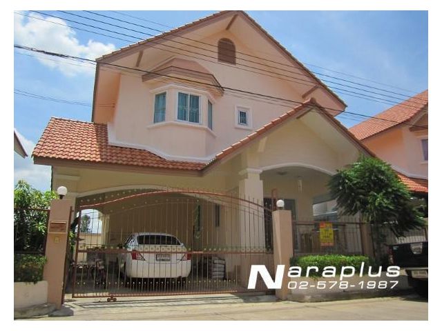 64020138 : ขายบ้านเดี่ยว 2 ชั้น ขนาด 51 ตร.ว. ม.เอ.ซี เฮ้าส์ 4  ลำลูกกา คลอง 4