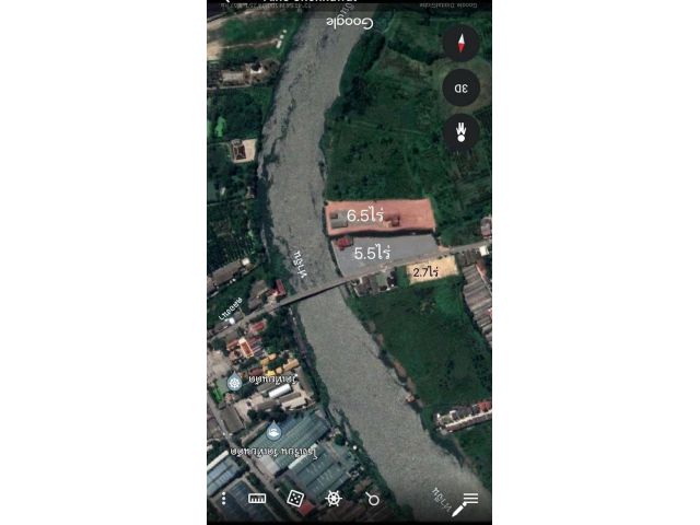 ขายที่ดินสวยถมแล้ว3แปลง ใกล้สะพานวัดเทียนดัด