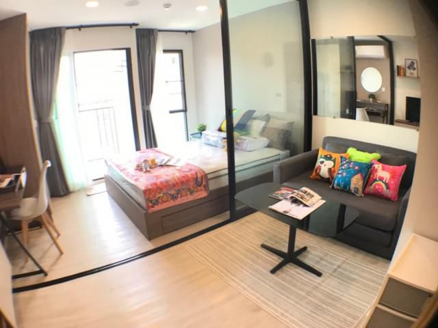 Code.A2312  Kave condo  ห้องสวยวิวโล่ง รายละเอียด Kave condo 1 ห้องนอน ตรงข้าม ม. กรุงเทพ 27 ตรม. ชั