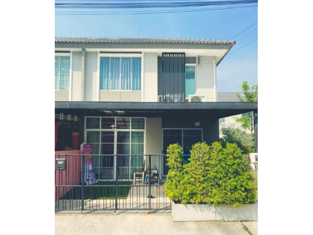 Code.A2289  Pruksa Ville. 89 รายละเอียด ให้เช่าบ้านทาวน์โฮม 2 ชั้น 3 ห้องนอน 2 ห้องน้ำ 1 ที่จอดรถ พื