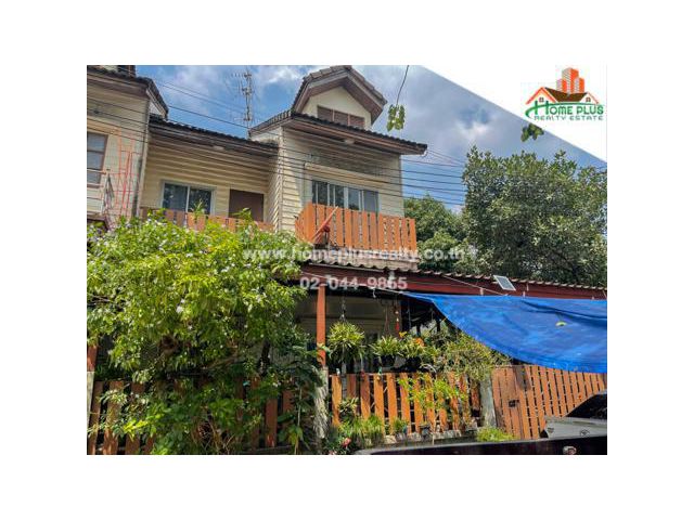 ทาวน์เฮ้าส์เนื้อที่บ้านเดี่ยวหมู่บ้านเอื้อประชา นวลจันทร์(หลังริม)