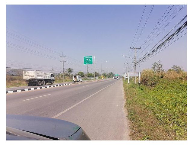 ขายที่ดินแม่ริม ติดถนนหลวง(107)เชียงใหม่-แม่ริมใกล้โรงพยาบาลธัญญารักษ์  เนื้อที่ 200 ตร.ว. ราคา 3ล.