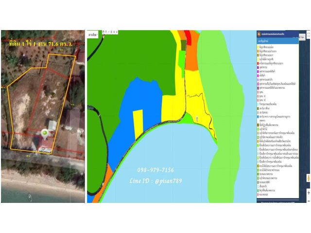 P240 ให้เช่าหรือขายบ้านเดี่ยว  3 ชั้น ติดทะเล ประจวบคีรีขันธ์ ใกล้วนอุทยานเขาตาม่องล่าย
