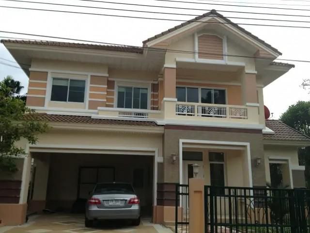 รหัสทรัพย์ B4091 ให้เช่าบ้านเดี่ยวหลังมุม หมู่บ้านเพอร์เฟคเพลส-รามคำแหง สุวรรณภูมิ ซอยรามคำแหง 164