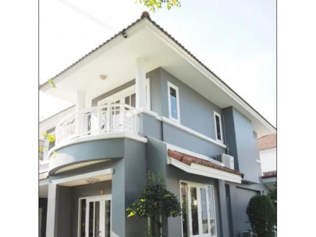 รหัสทรัพย์ B4090 ให้เช่าบ้านเดี่ยว 72 ตรว. อยู่ในซอยวัชรพล (ก่อนถึงตลาดวงศกร) ถ. สุขาภิบาล 5 (ซ. 82)