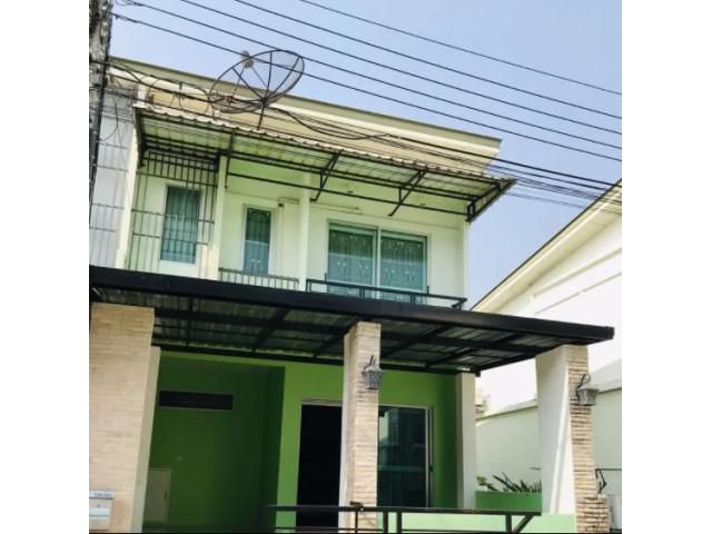 รหัสทรัพย์ B4112 ปล่อยเช่าทาวน์เฮ้าส์ 2 ชั้น โครงการบ้านพฤกษาวิลเลจ กาญจนา-บางบอน