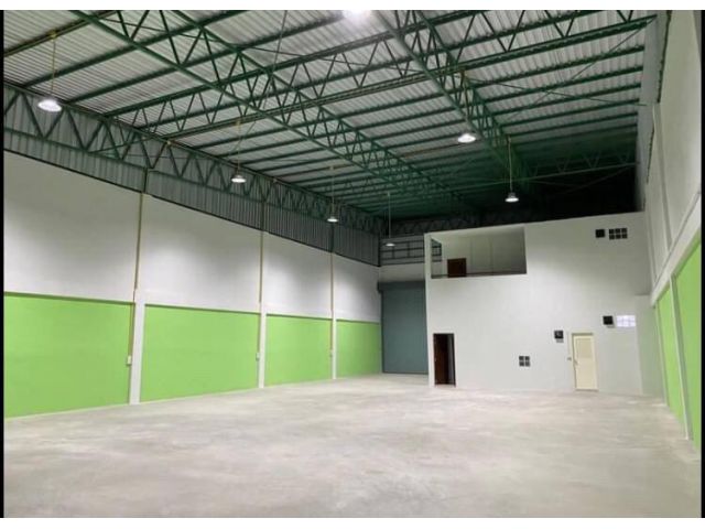 PP136 ให้เช่าโกดัง พร้อมออฟฟิศ 2 ชั้น พื้นที่ 470 ตารางเมตร แถวสามพราน นครปฐม