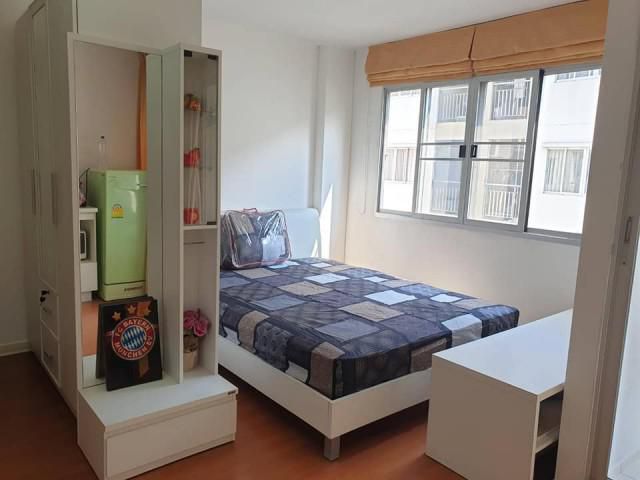 Code.A2535  Lumpini Condo Town รามอินทรา-หลักสี่  เคาท์เตอร์ครัวบิ้วด์อินพร้อมตู้ลอยเก็บของ