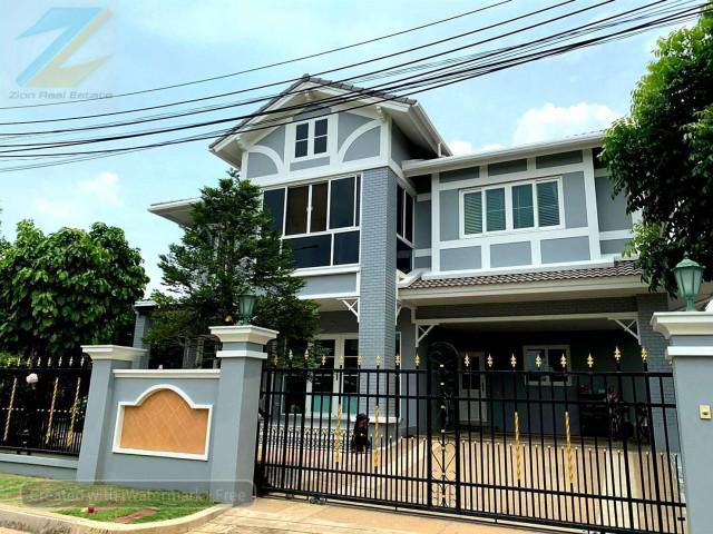 ขายบ้านเดี่ยว120วา ลัดดารมย์ Elegance เกษตร-นวมินทร์ พร้อมเฟอร์นิเจอร์ ซ.รามอินทรา 14
