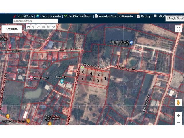 ขายที่ดิน 7 แปลง ราคาเริ่มต้นที่ 1,435,000 สำหรับขนาดที่ดิน 137 - 269 ตรว.