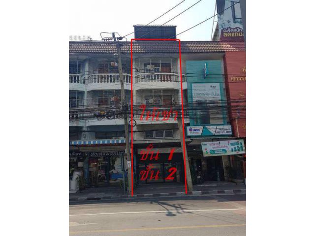 ให้เช่า อาคารพาณิชย์ 3 ชั้นครึ่ง 24 ตรว