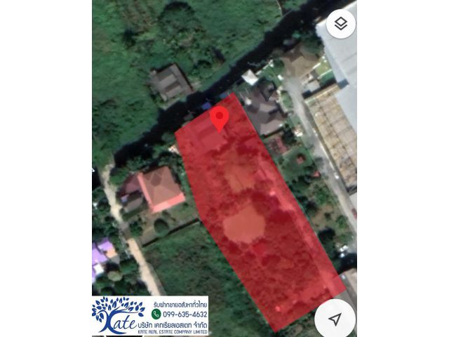 ขายที่ดินริมคลองบางม่วง ห่าง ถ.กาญจนภิเษก เพียง 40เมตร