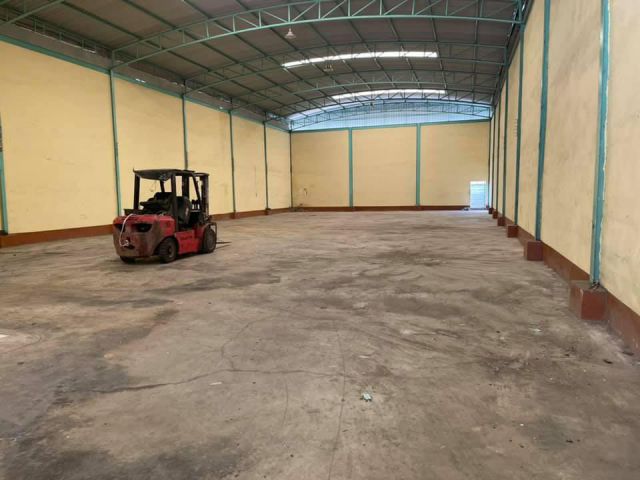 B132 ให้เช่าโรงงาน 900 ตรม.ผังม่วง กิโล 12 คลองมะเดื่อ สมุทรสาคร ขอ รง.4 ได้ ค่าเช่าถูก