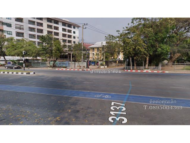 ขายที่ดินบางแสน ใกล้ถนนข้าวหลาม ใกล้ชายหาดบางแสน 387 ตรว.