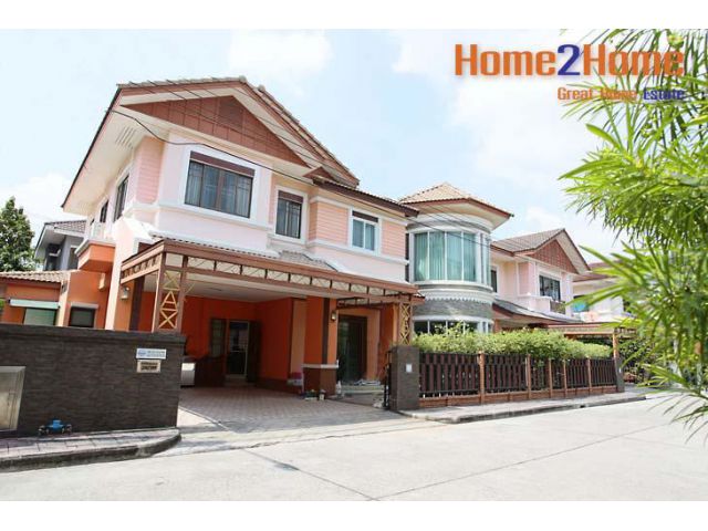 ขาย บ้านบุราสิริ สนามบินน้ำ นนทบุรี หลังใหญ่ 7ห้องนอน 112 ตร.วา
