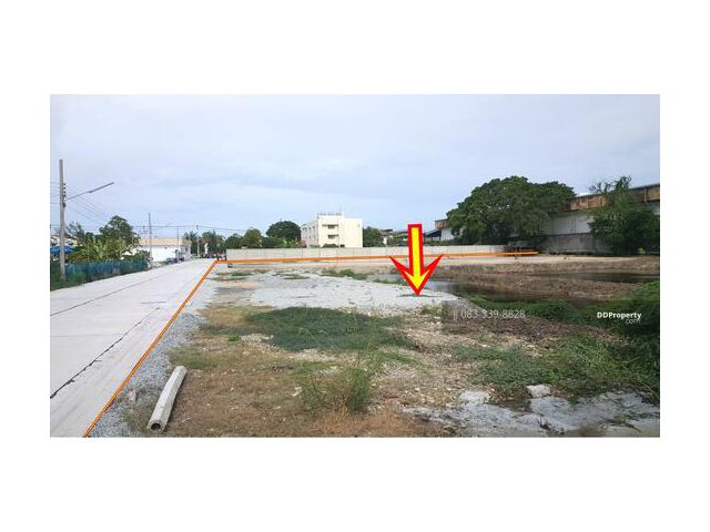 ขายที่ดิน 2-3-50 ไร่ ถมแล้ว ตรงข้ามหมู่บ้านบุศรินทร์ เข้าซอยบางปลา 2