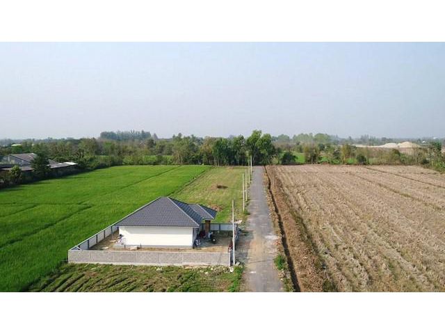 ที่ดินแบ่งขายใกล้สนามบินใหม่สันกำแพง-แม่ออน