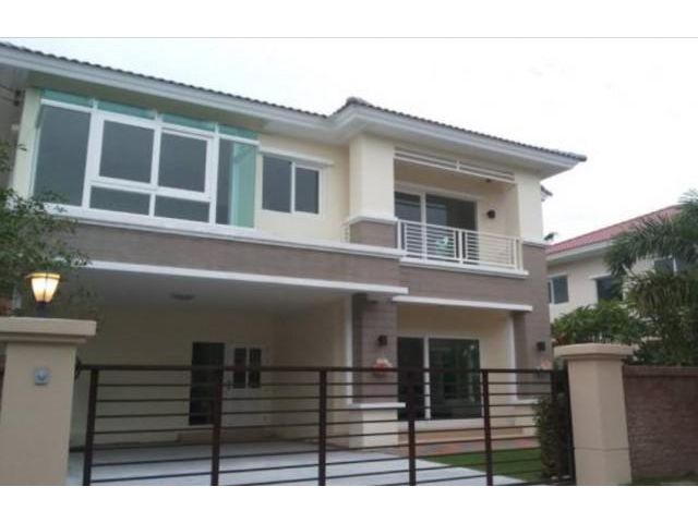 รหัสทรัพย์ B4339 ให้เช่าบ้านเดี่ยว 2 ชั้น มบ.คาซ่า แกรนด์ รัตนาธิเบศร์ – ราชพฤกษ์ บนถนนราชพฤกษ์