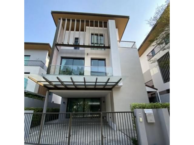 รหัสทรัพย์ B4338 ให้เช่าบ้านเดี่ยว 3 ชั้น มบ.เอคิว อาร์เบอร์ สวนหลวง ร.9-พัฒนาการ ซ. 48 ประเวศ