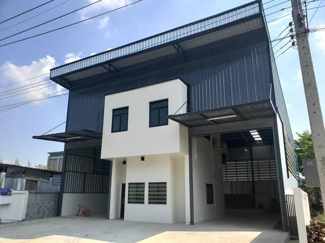 ให้เช่าโกดังสร้างใหม่+สำนักงาน  ลำลูกกาคลอง4