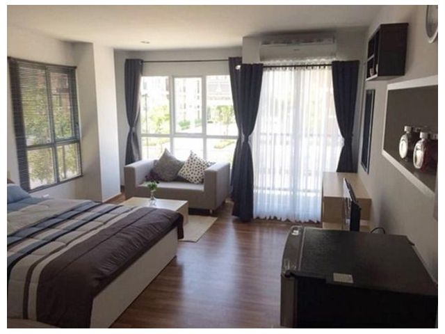 ห้เช่า 4500 คอนโด Miami Bangpu ห้องมุม  ราคาถูก