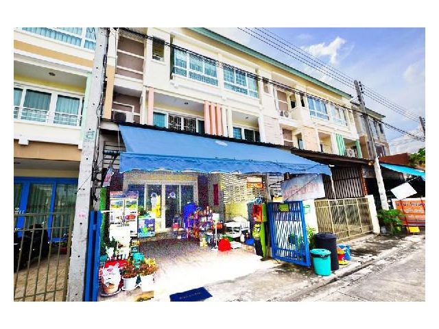 ขายทาวน์โฮม 3ชั้น หมู่บ้านสินทรัพย์ 1 รังสิต-คลอง 4 ธัญบุรี ปทุมธานี ทำเลค้าขาย 081-565-5541