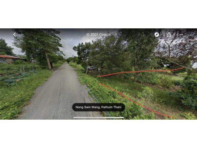 ขายที่ดินคลอง 14 อ.หนองเสือ จ.ปทุมธานี เนื้อที่ 1 ไร่ ทำเลสวย  ใกล้ถนนรังสิต-นครนายก  ที่ดินคลอง 14 เนื้อที่ 1 ไร่ ติดถนนลาดยาง ติดคลอง ที่ดินสวย