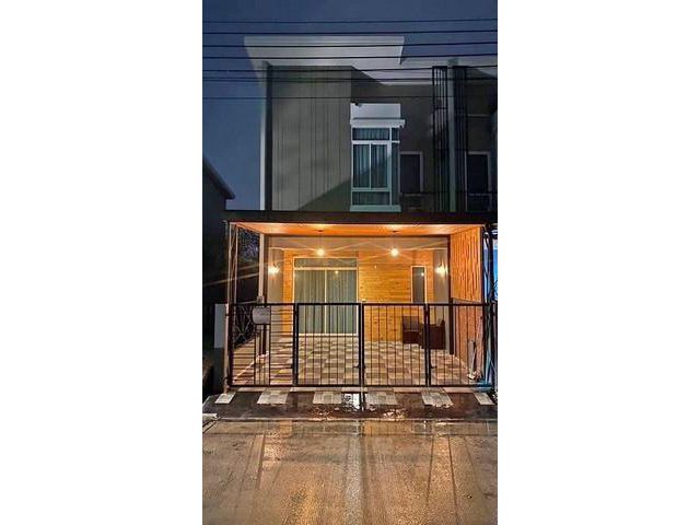 ขายทาวน์เฮ้าส์ City Sense รามอินทรา109 บ้านหันหน้าทางทิศใต้ พร้อมเฟอร์นิเจอร์สวยน่าอยู่มาก