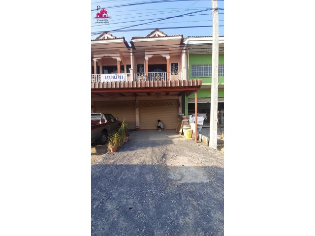 ขาย!อาคารพาณิชย์ใกล้สี่แยกแก่งเสี้ยน ถนนกาญจนบุรี-ลาดหญ้า จ.กาญจนบุรี