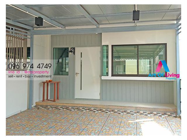 ขายทาวน์เฮ้าส 3 ชั้น เดอะเทอเรส รามอินทรา 65